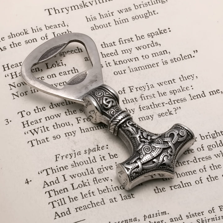 Viking Mjolnir Thor's Hammer Ancient Bottle Opener
