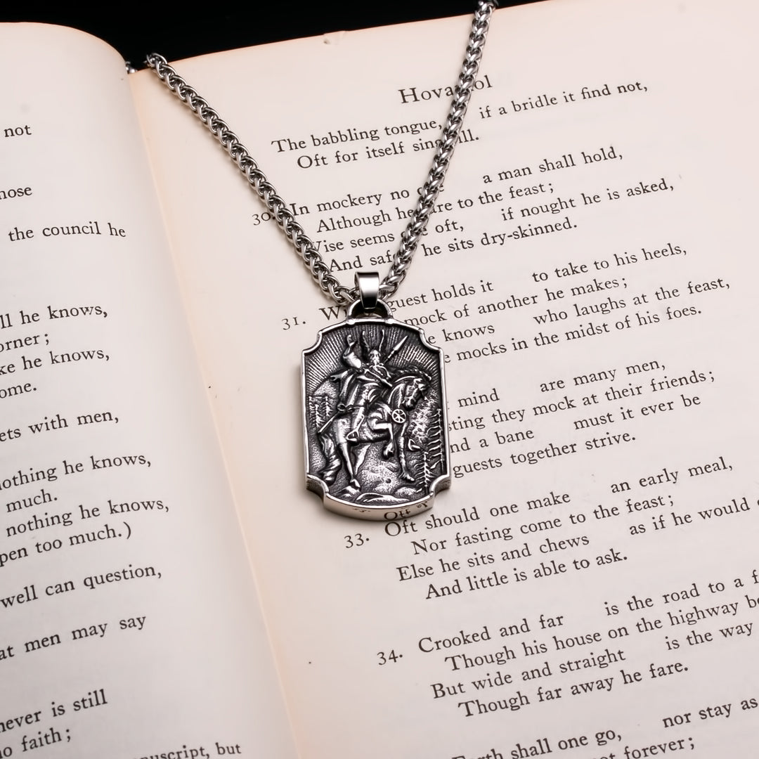 Yggdrasil Viking Pendant Necklace 316L Stainless Steel