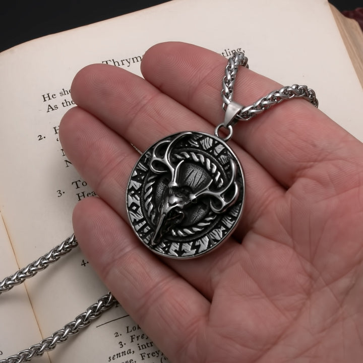 Yggdrasil Viking Pendant Necklace 316L Stainless Steel