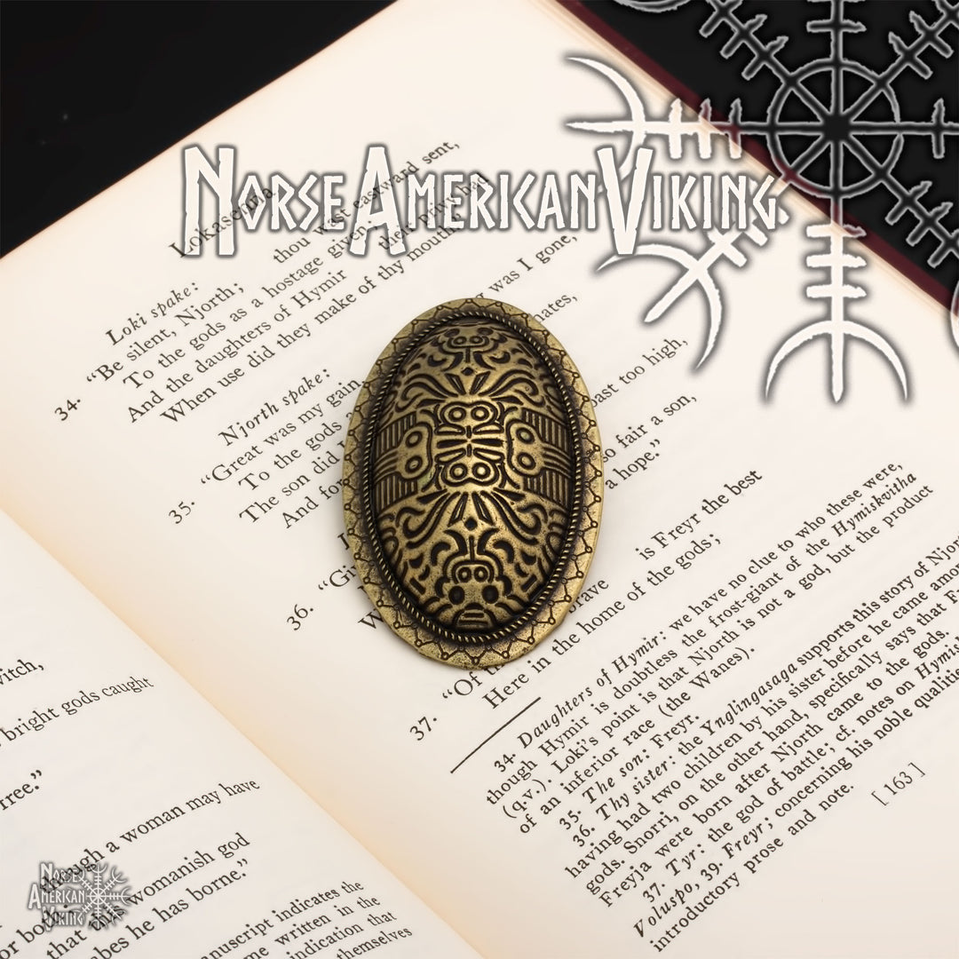 Celtic Norse Knot Brooch Zinc Alloy