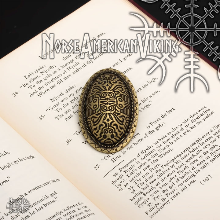 Celtic Norse Knot Brooch Zinc Alloy