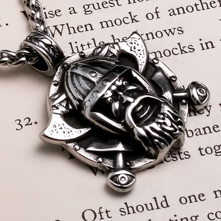 Axe Viking Pendant Necklace 316L Stainless Steel
