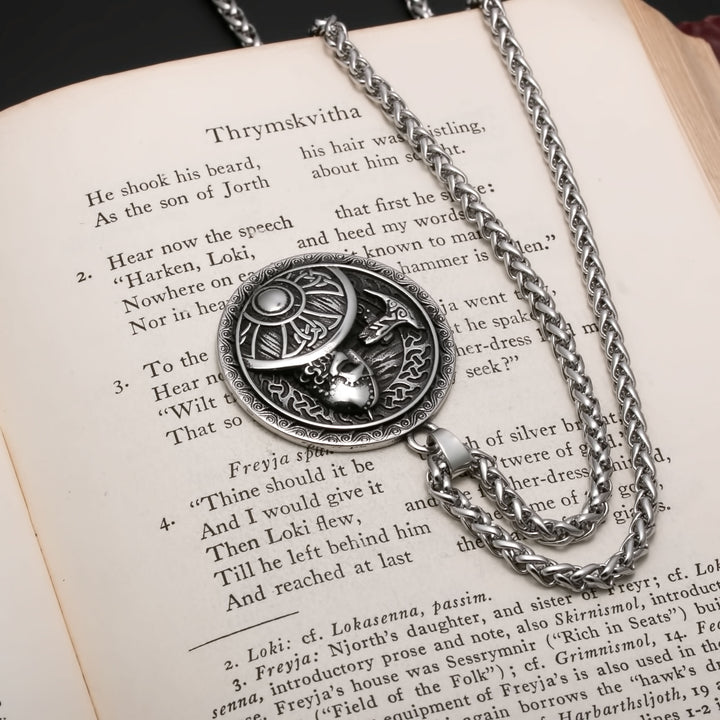 Axe Viking Pendant Necklace 316L Stainless Steel