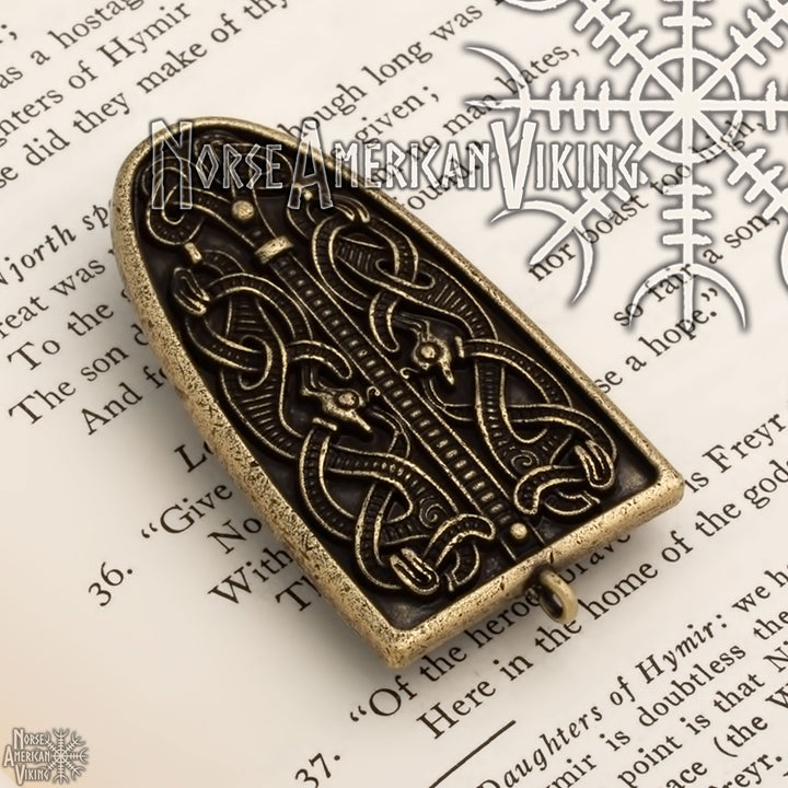 Viking Norse Broa Style Brooch