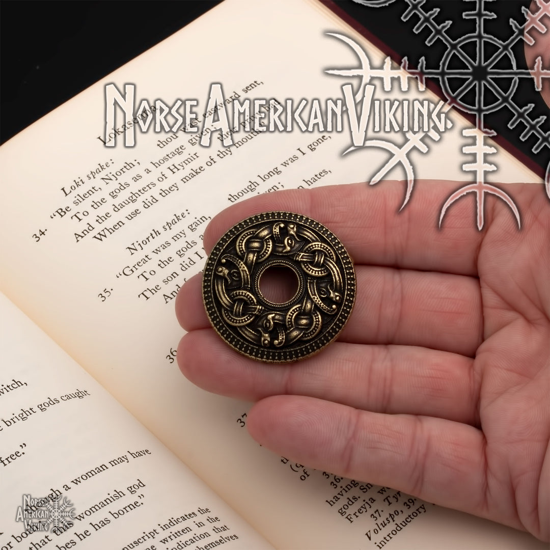 Viking Norse Borre Style Brooch