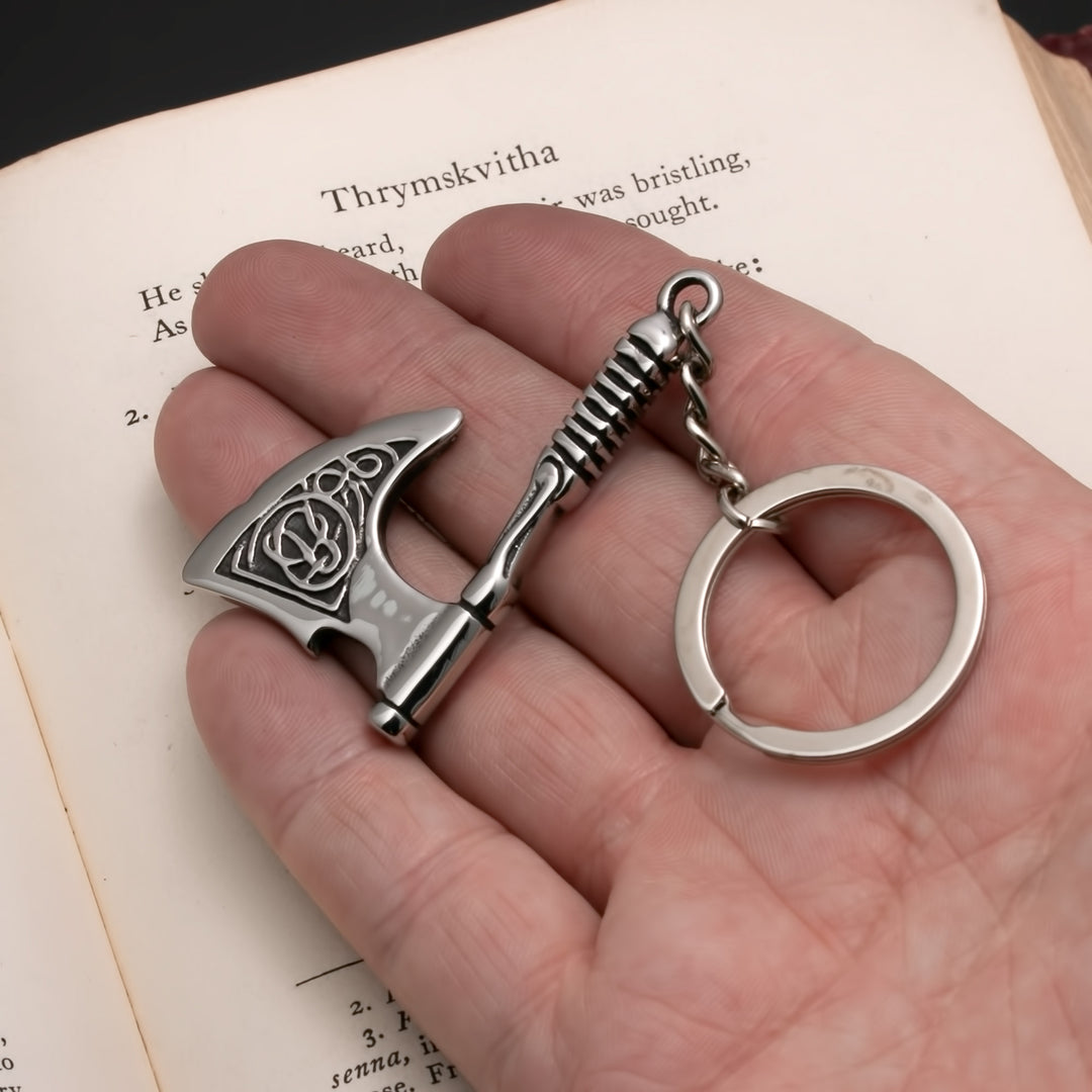 Viking Axe Keychain – Norse American Viking